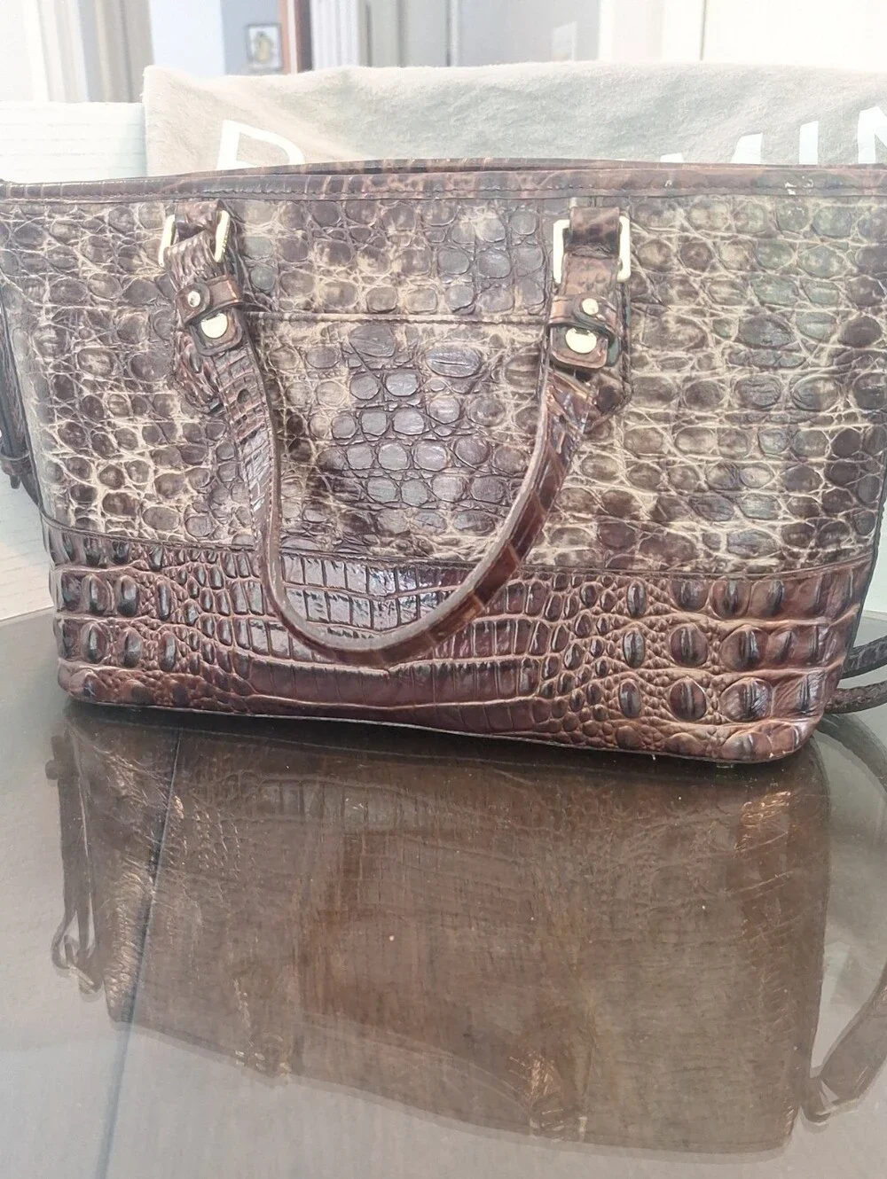 BRAHMIN MINI ASHER SATCHEL